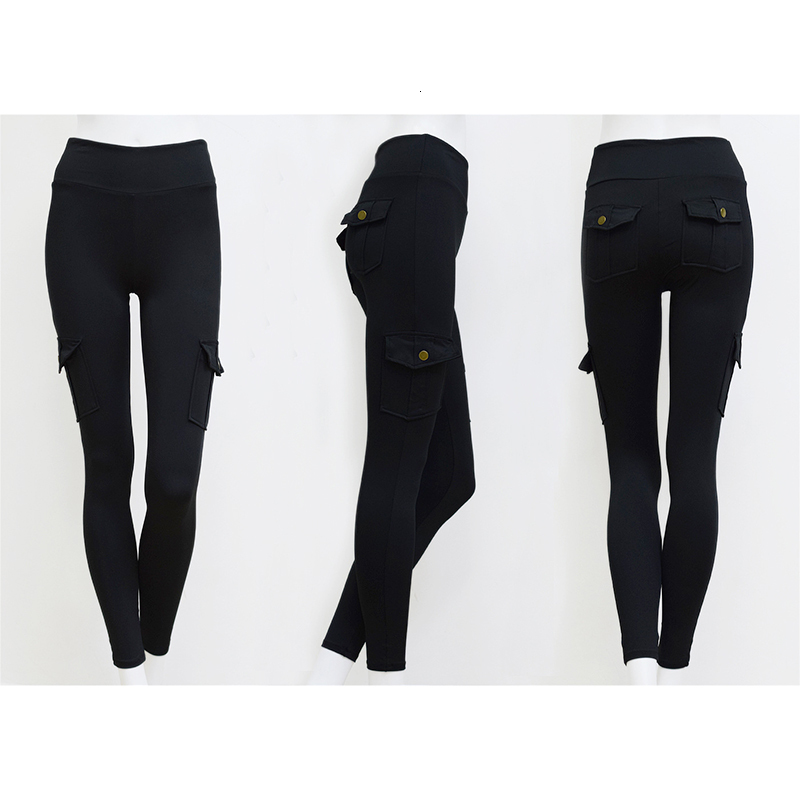 women's & capris women elastic leggings dacron sports hips up long pants with pockets cx17, Black;white
women's & capris women elastic leggings dacron sports hips up long pants with pockets cx17, Black;white