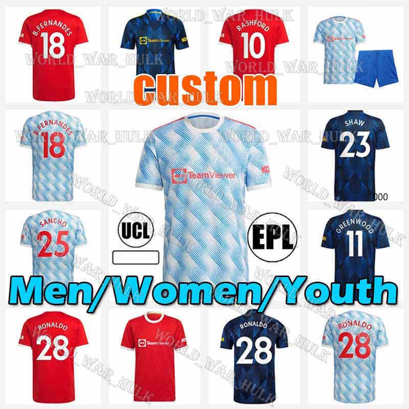 28 RONALDO 21 25 SANCHO RASHFORD jersey 2021 2022 MANCHESter POGBA MARTIAL SHAW VAN DE BEEK B. FERNANDES LINGARD UNITED GREENWOOD UTD soccer football shirt man kids kit, 21-22 men jersey(manlian)
28 RONALDO 21 25 SANCHO RASHFORD jersey 2021 2022 MANCHESter POGBA MARTIAL SHAW VAN DE BEEK B. FERNANDES LINGARD UNITED GREENWOOD UTD soccer football shirt man kids kit, 21-22 men jersey(manlian)