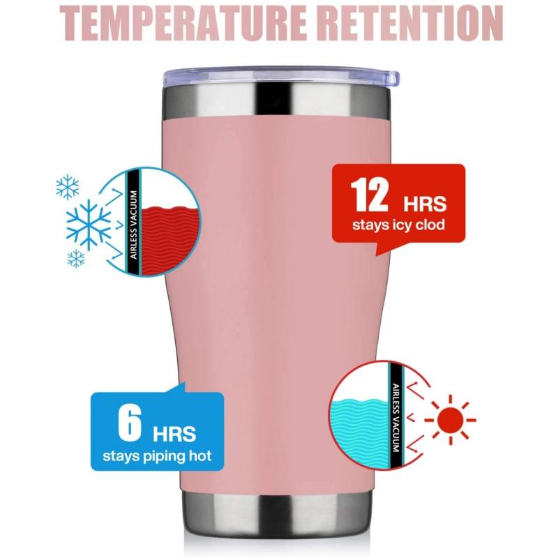 Stainless Steel Vacuum Insulation Cup Splash Cover 20oz Coffee Double Pot And Straw Water Bottles
Stainless Steel Vacuum Insulation Cup Splash Cover 20oz Coffee Double Pot And Straw Water Bottles