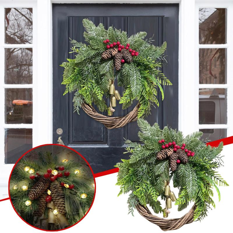Christmas Decorations Outer Ring Wreath Door Garlands Oranments Merry Decor For Home 2021 Happy Year Naviidad Pendants #T1G
Christmas Decorations Outer Ring Wreath Door Garlands Oranments Merry Decor For Home 2021 Happy Year Naviidad Pendants #T1G