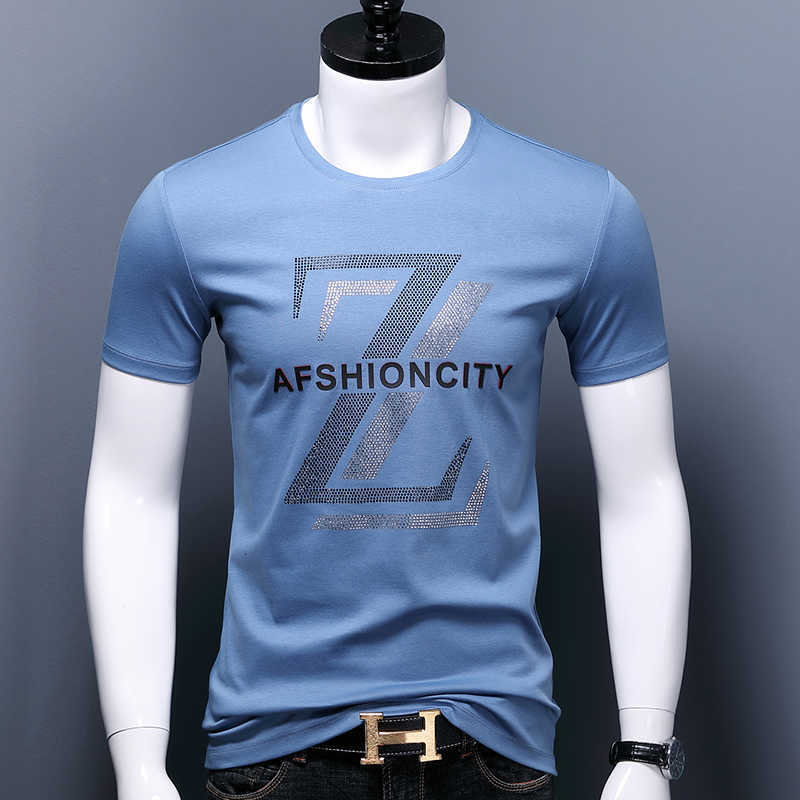 men's t-shirts t men's summer shirt strass imprint t-shirts mercerized cotton o-neck short tshirt s0to, White;black
men's t-shirts t men's summer shirt strass imprint t-shirts mercerized cotton o-neck short tshirt s0to, White;black