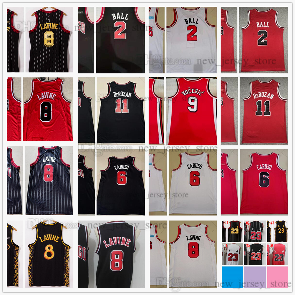 2022 Stitched Basketball 6 Alex Caruso Jerseys Red Demar 11 DeRozan Nikola 9 Vucevic Lonzo 2 Ball Zach 8 LaVine Jersey Black Stripe City Whi, Black;red
2022 Stitched Basketball 6 Alex Caruso Jerseys Red Demar 11 DeRozan Nikola 9 Vucevic Lonzo 2 Ball Zach 8 LaVine Jersey Black Stripe City Whi, Black;red