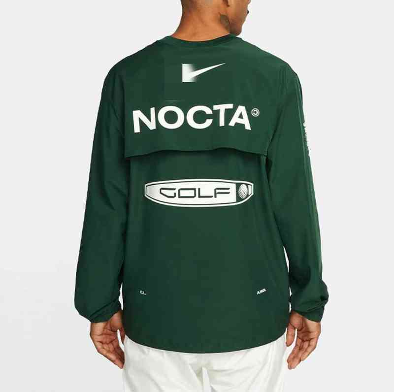 Correct version nocta Golf co branded round neck Pullover long sleeve quick drying sports bottoming shirt Pullover, Green
Correct version nocta Golf co branded round neck Pullover long sleeve quick drying sports bottoming shirt Pullover, Green