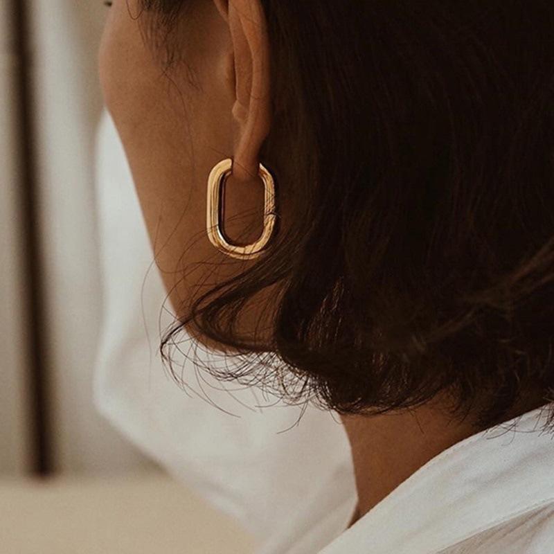 Dangle & Chandelier Trendy Jewelry Golden Color Earrings Metal Alloy Women Vintage Simple Drop Party Accessories Gifts
Dangle & Chandelier Trendy Jewelry Golden Color Earrings Metal Alloy Women Vintage Simple Drop Party Accessories Gifts