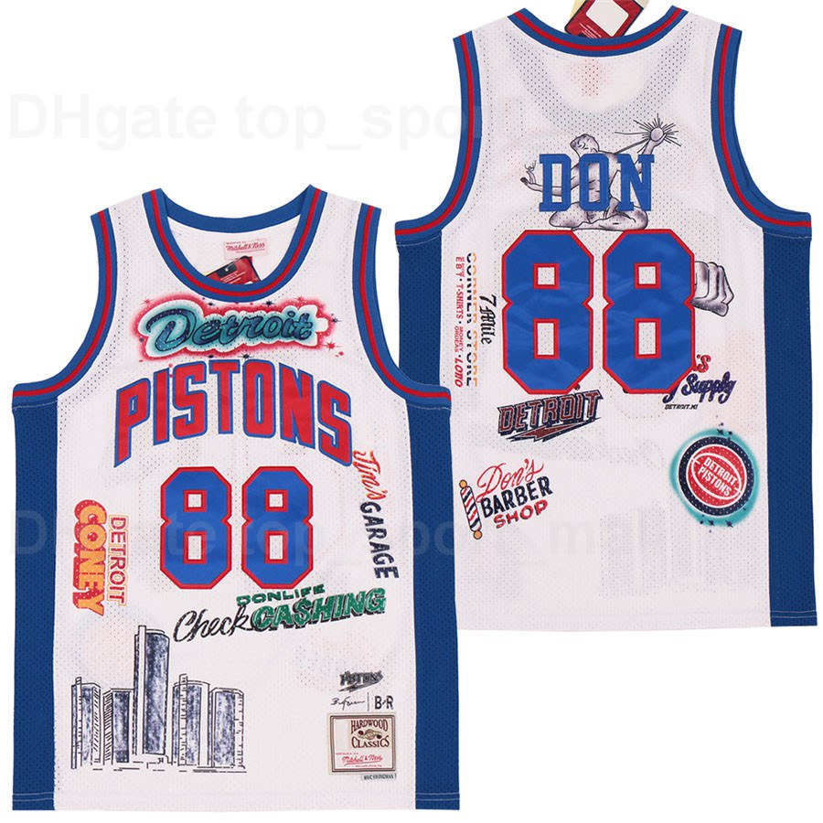BR Remix Big Sean X Basketball 88 Don Jersey White Team Color Limited Edition Breathable Stitched And Sewn On Sport Excellent Quality, Black
BR Remix Big Sean X Basketball 88 Don Jersey White Team Color Limited Edition Breathable Stitched And Sewn On Sport Excellent Quality, Black