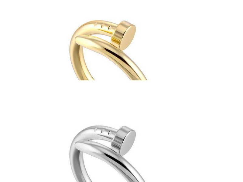 2021 Stainless Steel Nail Band Rings for Women Men jewelry Cubic Zirconia Gold Silver Rose Black Ring with red bag
2021 Stainless Steel Nail Band Rings for Women Men jewelry Cubic Zirconia Gold Silver Rose Black Ring with red bag