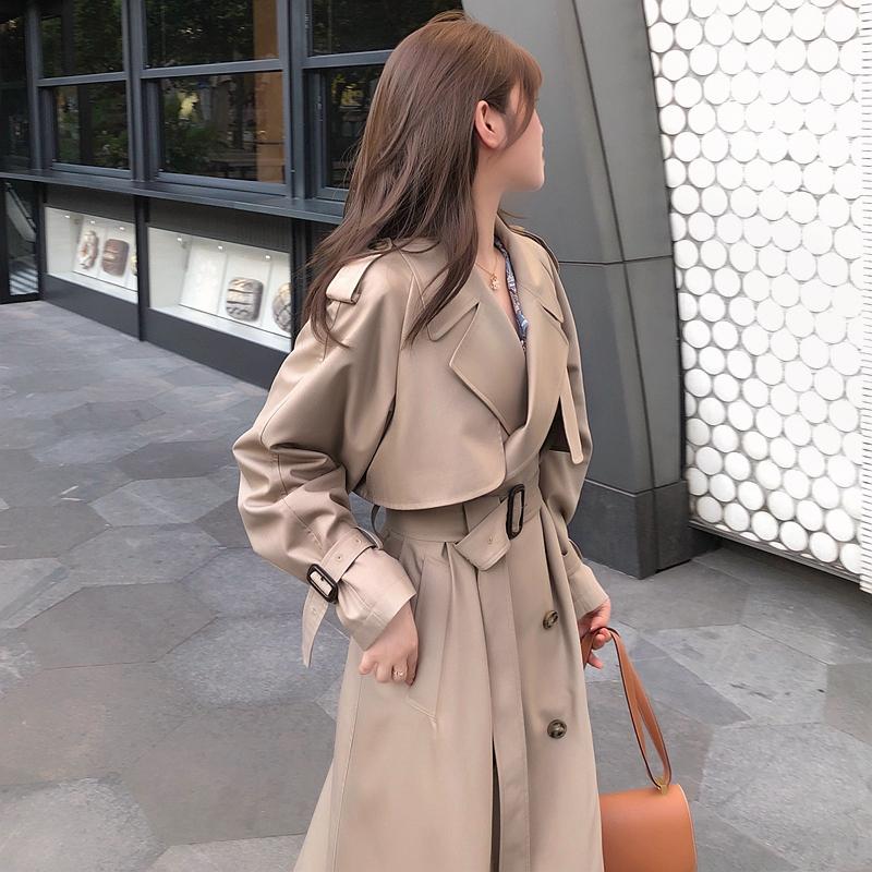 Women's Trench Coats Fashion Khaki Windbreaker Clothing 2022 Spring Autumn Double Breasted Long Female Overcoats D930, Tan;black
Women's Trench Coats Fashion Khaki Windbreaker Clothing 2022 Spring Autumn Double Breasted Long Female Overcoats D930, Tan;black