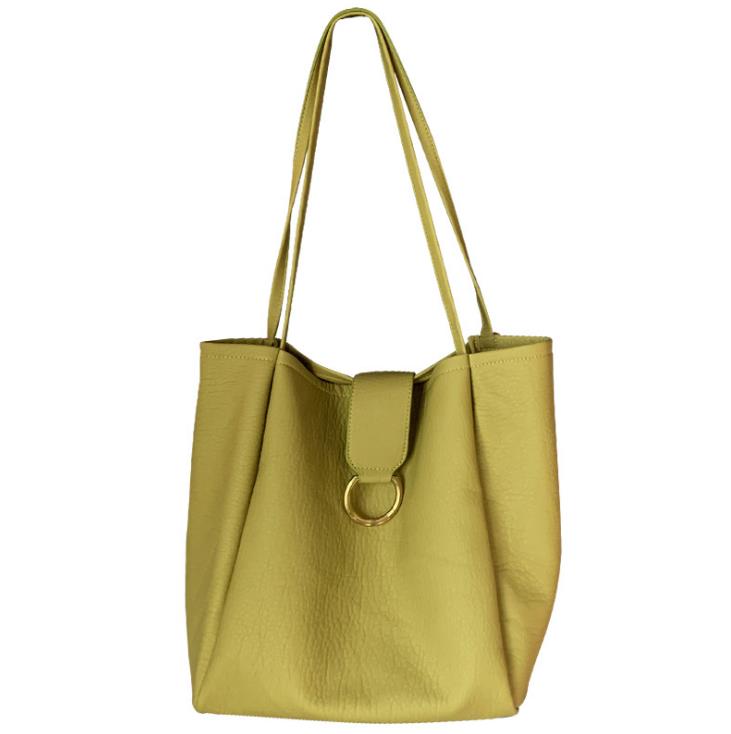 Shoulder Bags 2021 Summer Simple Soft Leather Big Bag Large Capacity Collapse Minimalist, Yellow
Shoulder Bags 2021 Summer Simple Soft Leather Big Bag Large Capacity Collapse Minimalist, Yellow