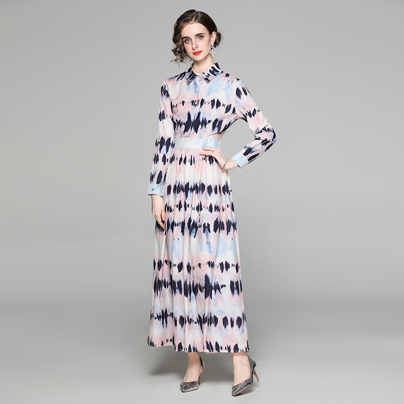 Banulin Women's Long Sleeve Vintage Print Casual Maxi Dress Vestido De Festa Spring Summer Runway N78571 210603, The picture color
Banulin Women's Long Sleeve Vintage Print Casual Maxi Dress Vestido De Festa Spring Summer Runway N78571 210603, The picture color