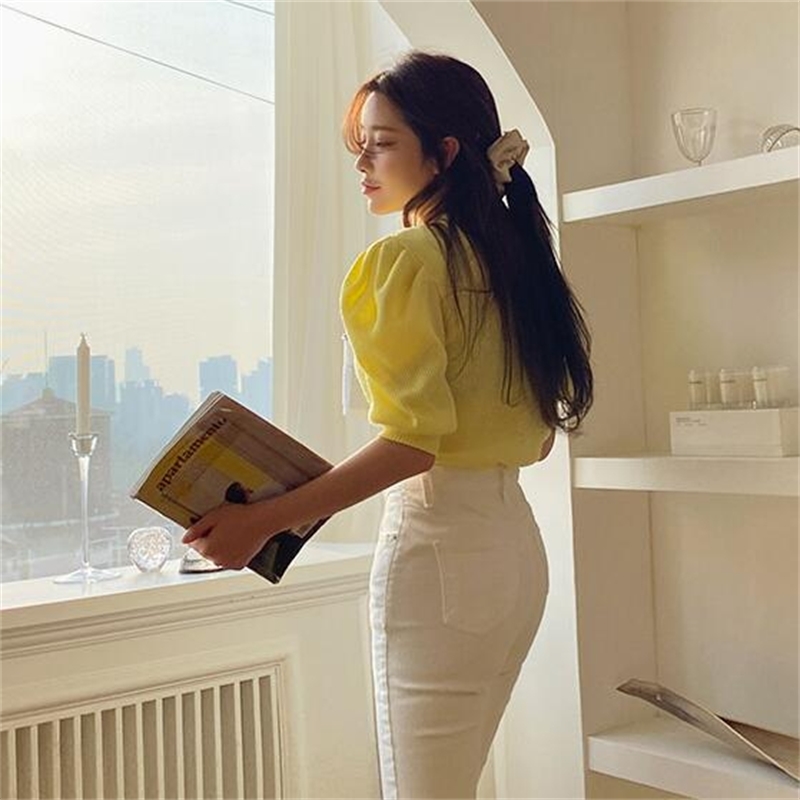 Embroidery Oversize Womens Blouses Summer Tops Femme Casual Women Shirt Short Sleeve Knitted Girls Blouse Plus Size Blusas 210417Z