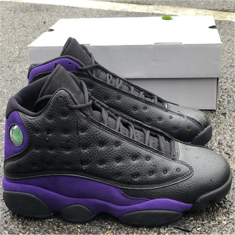 2021 Released 13 Court Purple Basketball Shoes Jumpman 13s XIII Black Outdoor Sports Sneakers Ship With Shoebox Size US7-13, Customize
2021 Released 13 Court Purple Basketball Shoes Jumpman 13s XIII Black Outdoor Sports Sneakers Ship With Shoebox Size US7-13, Customize