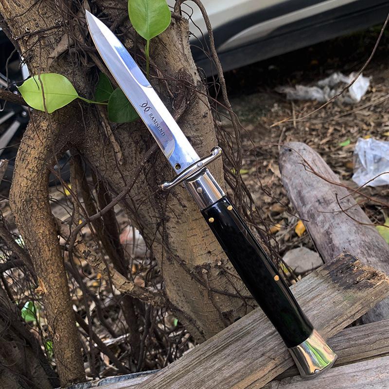 Hot SAMSEND High-end 10 inch Italian style folding knife EDC Outdoor pocket Tactical knives
Hot SAMSEND High-end 10 inch Italian style folding knife EDC Outdoor pocket Tactical knives