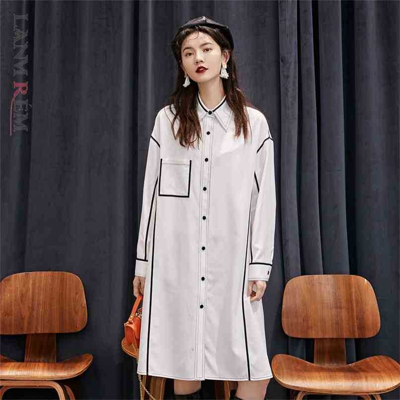 Women's Spring Summer Shirt Turn Down Collar Long Sleeve Single Breasted Female All Match Fashion Top Clothes YK067 210526, White
Women's Spring Summer Shirt Turn Down Collar Long Sleeve Single Breasted Female All Match Fashion Top Clothes YK067 210526, White