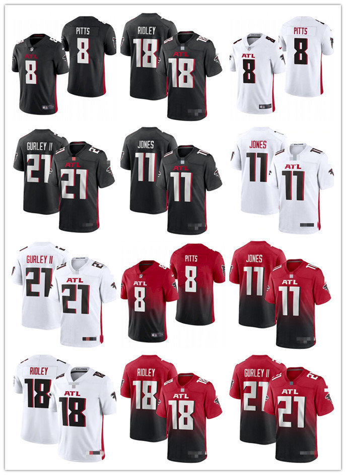Men Women Youth Atlanta''Falcons''18 Calvin''Ridley 11 Julio Jones 21 Todd Gurley II 2 Matt Ryan 8 Kyle Pitts, Black;red
Men Women Youth Atlanta''Falcons''18 Calvin''Ridley 11 Julio Jones 21 Todd Gurley II 2 Matt Ryan 8 Kyle Pitts, Black;red