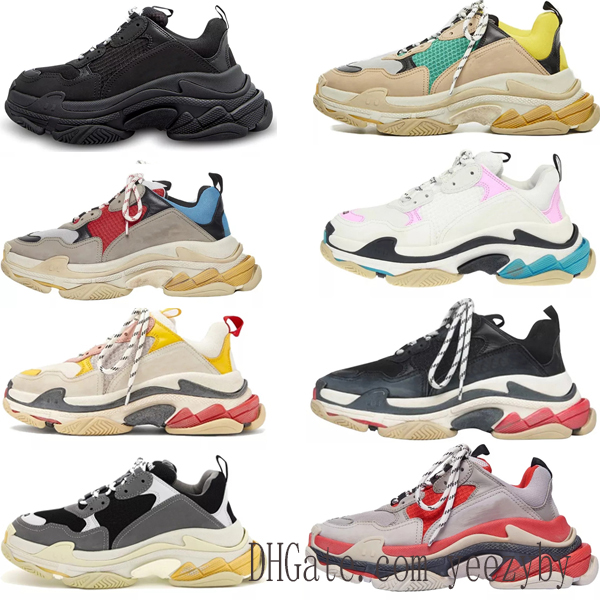 mens old dad 17FW Casual shoes Low Platform Sneakers balencaiga Triple S Black Men Women Designer Chaussures 0102, 11
mens old dad 17FW Casual shoes Low Platform Sneakers balencaiga Triple S Black Men Women Designer Chaussures 0102, 11