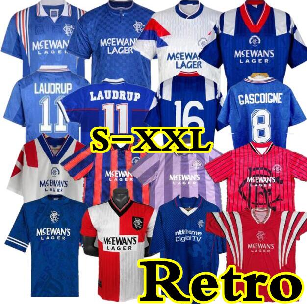 1996 1997 LAUDRUP Glasgow Rangers Retro soccer jerseys 87 90 92 94 GASCOIGNE ALBERTZ football shirts MCCOIST 96 97 99 Uniforms, Black;yellow
1996 1997 LAUDRUP Glasgow Rangers Retro soccer jerseys 87 90 92 94 GASCOIGNE ALBERTZ football shirts MCCOIST 96 97 99 Uniforms, Black;yellow