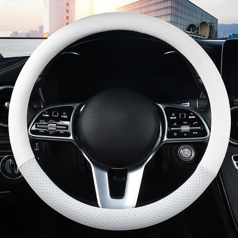 Steering Wheel Covers Breathable Universal Non-slip Mixed Color Micro Fiber Leather Car Cover Accessories
Steering Wheel Covers Breathable Universal Non-slip Mixed Color Micro Fiber Leather Car Cover Accessories