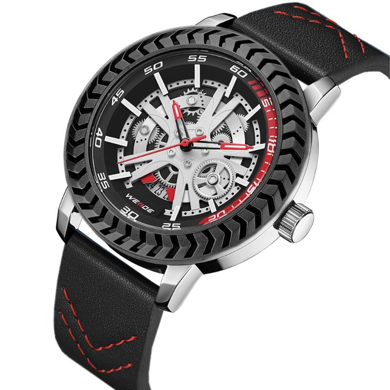 Wristwatches Black Military Quartz Men Watches Calendar Display Fashion Waterproof Outdoor Sport Men's Wristwatch Leather Clock, Silver black
Wristwatches Black Military Quartz Men Watches Calendar Display Fashion Waterproof Outdoor Sport Men's Wristwatch Leather Clock, Silver black