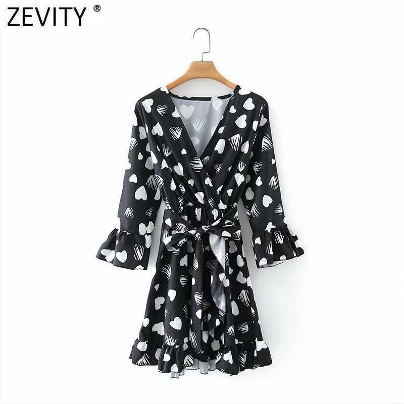 Zevity Women Vintage V Neck Hearts Print Pleated Ruffles Mini Dress Female Three Quarter Sleeve Bow Sashes A Line Vestido DS4992 210603, Fxjc ds4992w
Zevity Women Vintage V Neck Hearts Print Pleated Ruffles Mini Dress Female Three Quarter Sleeve Bow Sashes A Line Vestido DS4992 210603, Fxjc ds4992w