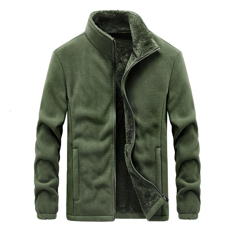Men's Jackets Men Winter Fleece Jacket Parka Coat Spring Casual Tactical Army Outwear Thick Warm Bomber Military M-6XL K317
