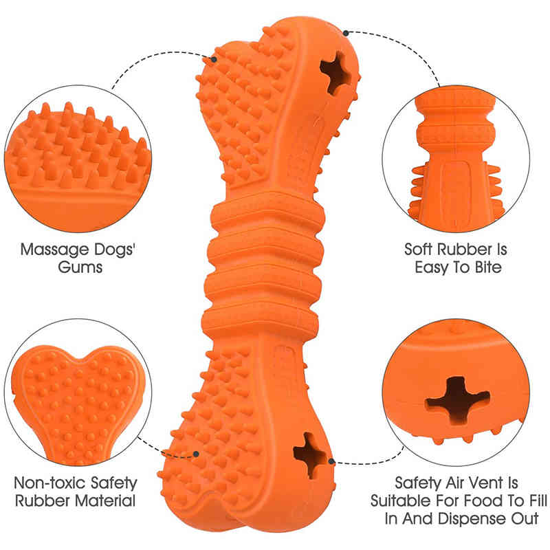 Cuttie Dog Toys for Large Dogs Toothbrush Squeak Toys for Small Dogs Puppy Chew Toy Dog Supply Accessories Pet Products
