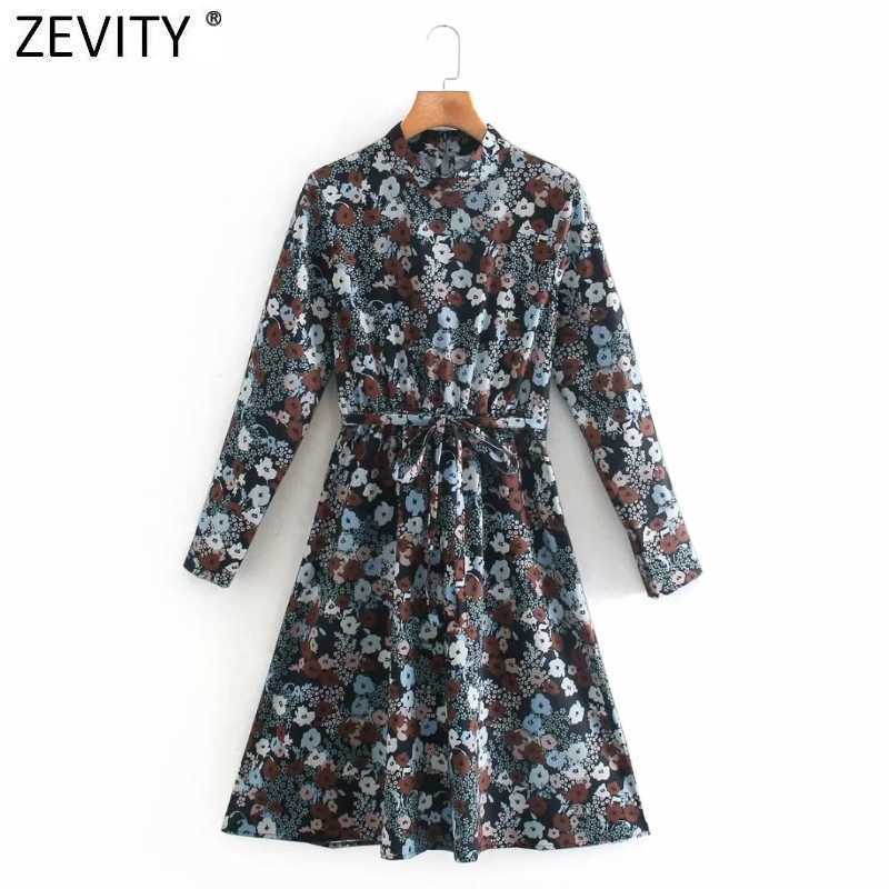 Zevity Women Vintage Stand Collar Floral Print Lace Up Kneeth Dress Office Ladies Long Sleeve Vestido Casual Slim Dresses DS4789 210603, As pic ds4789ld
Zevity Women Vintage Stand Collar Floral Print Lace Up Kneeth Dress Office Ladies Long Sleeve Vestido Casual Slim Dresses DS4789 210603, As pic ds4789ld
