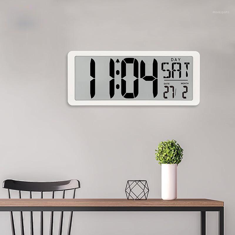 Wall Clocks LED Digital Clock Large Number Time Display Alarm With Date Temperature Table Desk Watch Electronic1
Wall Clocks LED Digital Clock Large Number Time Display Alarm With Date Temperature Table Desk Watch Electronic1