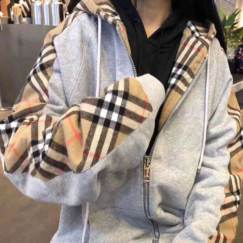 Sweater Unisex Cardigan Striped Plaid Zipper Casual Hooded Loose Sports Jacket, Gray
Sweater Unisex Cardigan Striped Plaid Zipper Casual Hooded Loose Sports Jacket, Gray