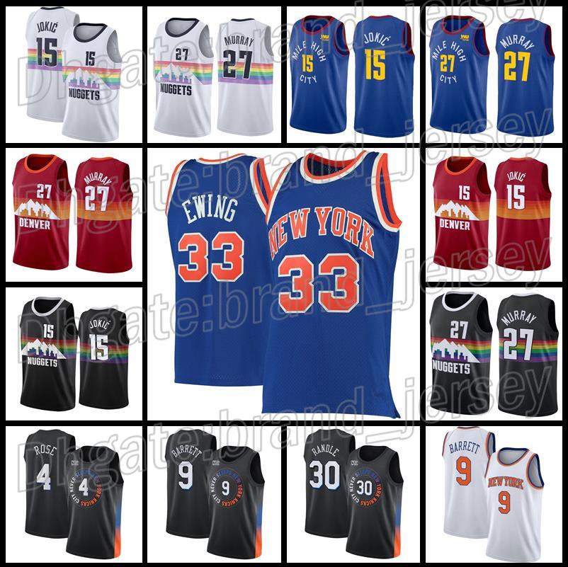 Mens New York Knicks Retro 33 Patrick Ewing NBA Basketball Jerseys 4 Derrick Rose 30 Julius Randle 9 RJ Barrett Denver Nuggets 15 Nikola Jokic 27 Jamal Murray 2021, Jersey
Mens New York Knicks Retro 33 Patrick Ewing NBA Basketball Jerseys 4 Derrick Rose 30 Julius Randle 9 RJ Barrett Denver Nuggets 15 Nikola Jokic 27 Jamal Murray 2021, Jersey