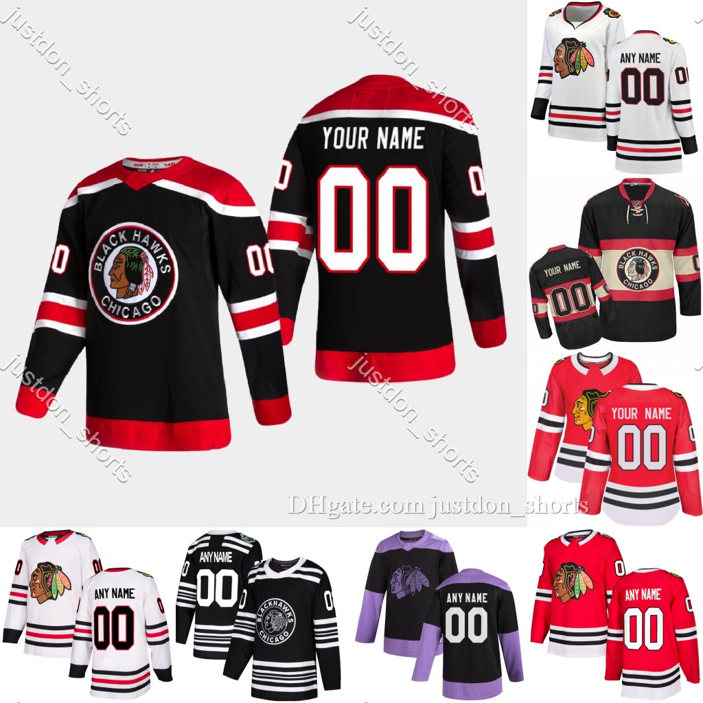Custom Chicago Blackhawks 2020-21 Reverse Retro Hockey Jersey 88 19 Duncan Keith Corey Crawford Alex Andrew Shaw Mne Women Youth Jerseys, Black;red
Custom Chicago Blackhawks 2020-21 Reverse Retro Hockey Jersey 88 19 Duncan Keith Corey Crawford Alex Andrew Shaw Mne Women Youth Jerseys, Black;red