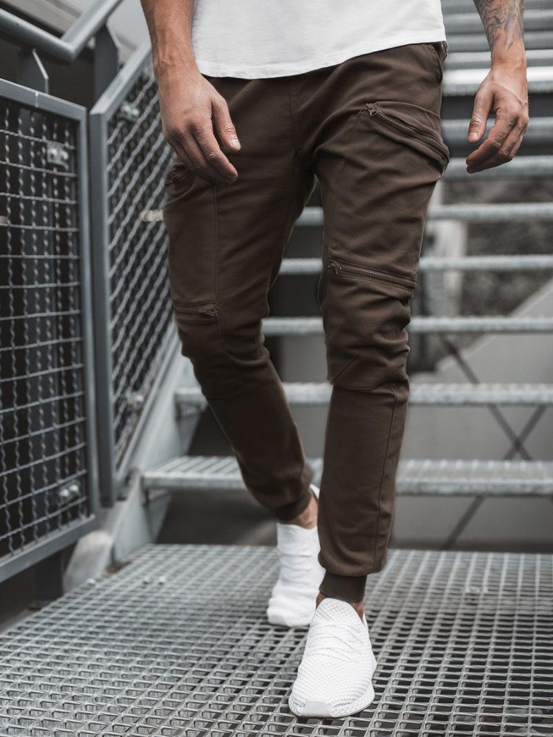 Men Pants Fashion Jogger Fitness Bodybuilding Gyms For Runners Clothing Autumn Sweatpants Size 3XL Mid Men's