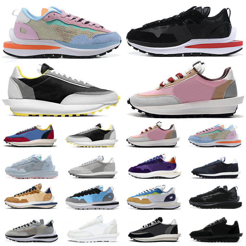 waffle vaporwaffle chunky mens casual shoes white Nylon Triple Black men women trainers sports sneakers, #2
waffle vaporwaffle chunky mens casual shoes white Nylon Triple Black men women trainers sports sneakers, #2