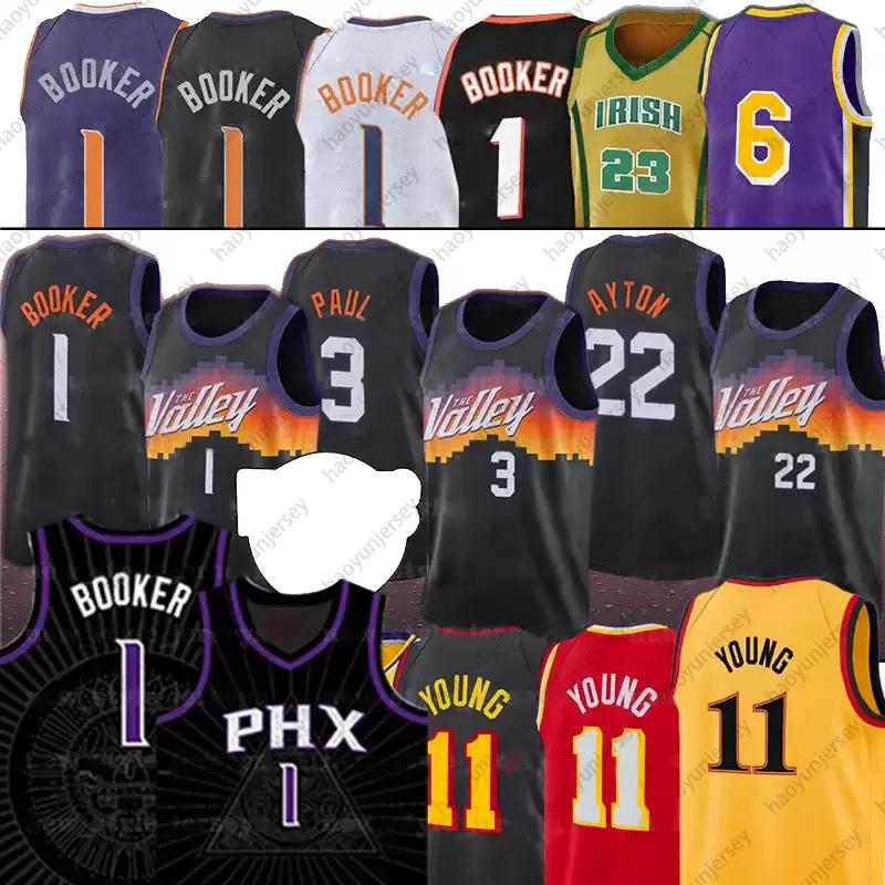 Phoenixs Sun 1 Devin 22 DeAndre Booker Paul Ayton 3 Chris Trae Valley black Basketball 11 Young Jerseys lbj 6 Stitched Jers''nba''Jerseys, Men
Phoenixs Sun 1 Devin 22 DeAndre Booker Paul Ayton 3 Chris Trae Valley black Basketball 11 Young Jerseys lbj 6 Stitched Jers''nba''Jerseys, Men