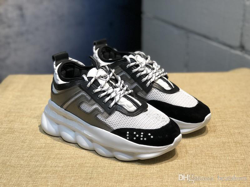 Chain Reaction Sneaker Designer Shoes Mens Running Sneakers Leather Casual Shoes Women Height Increasing Trainers Lightweight Sole with BOX, Color 11
Chain Reaction Sneaker Designer Shoes Mens Running Sneakers Leather Casual Shoes Women Height Increasing Trainers Lightweight Sole with BOX, Color 11