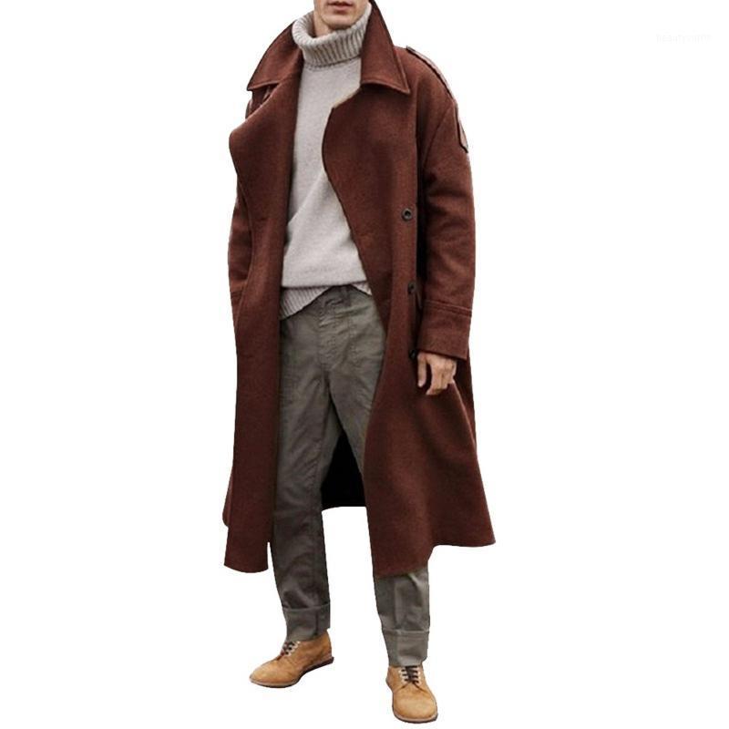 Men' Trench Coats Retro Blends Winter Coat Men Long Casual Brown Warm Wool Streetwear Jacket Outerwear 2022 #10, Bk
Men' Trench Coats Retro Blends Winter Coat Men Long Casual Brown Warm Wool Streetwear Jacket Outerwear 2022 #10, Bk