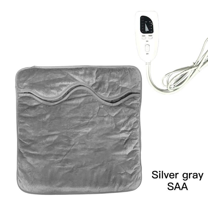 Carpets Warmer Electric Heating Pad Slippers Sofa Mat Feet Foot, Silver gray 
Carpets Warmer Electric Heating Pad Slippers Sofa Mat Feet Foot, Silver gray