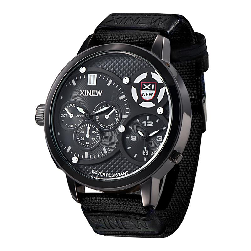 Wristwatches Big Brand Watches Mens Fashion Nylon Band Sports Military Army Gifts Vintage Quartz Montres De Marque Luxe 5916, Blue
Wristwatches Big Brand Watches Mens Fashion Nylon Band Sports Military Army Gifts Vintage Quartz Montres De Marque Luxe 5916, Blue