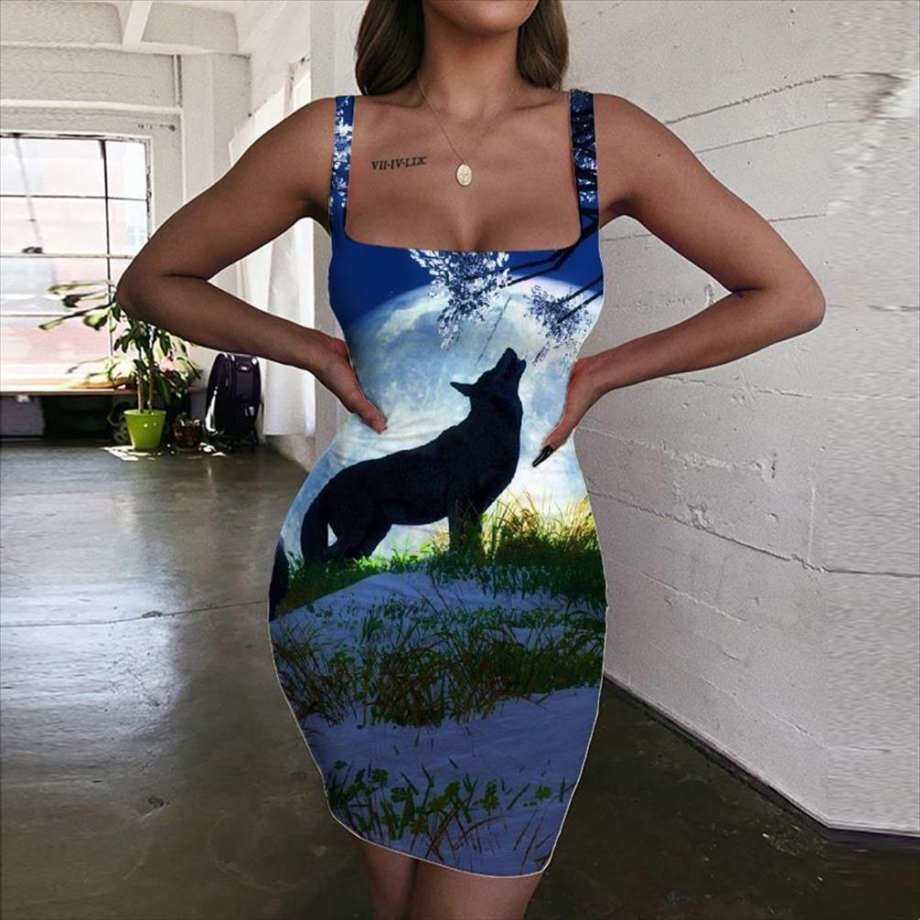 brand wolf animal vestido women dresses anime sundress moon 3d print flower halter sleeveless clothing plus size, Black;gray
brand wolf animal vestido women dresses anime sundress moon 3d print flower halter sleeveless clothing plus size, Black;gray
