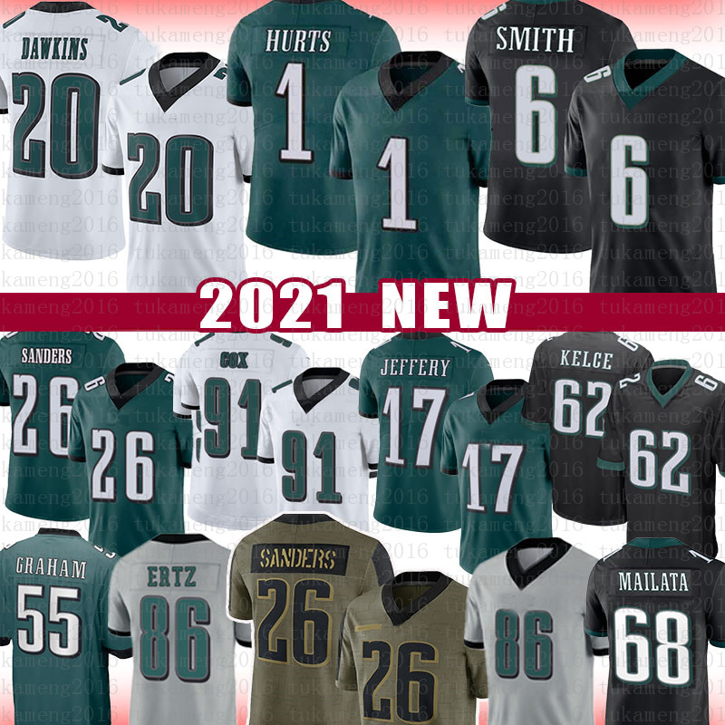 Miles Sanders 1 Jalen Hurts 6 DeVonta Smith Football Jersey Brian Dawkins Westbrook Fletcher Cox Brandon Graham Alshon Jeffery Ertz Mailata Jason Kelce Reggie White, Mens jersey(laoy)
Miles Sanders 1 Jalen Hurts 6 DeVonta Smith Football Jersey Brian Dawkins Westbrook Fletcher Cox Brandon Graham Alshon Jeffery Ertz Mailata Jason Kelce Reggie White, Mens jersey(laoy)