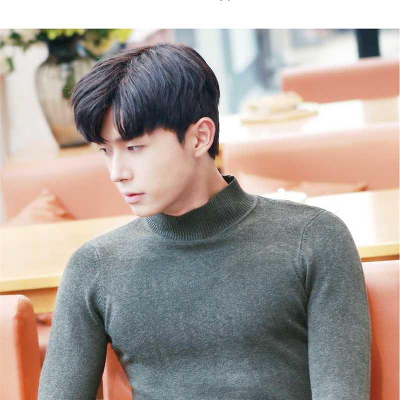 Personalized men sweater regular thickness long sleeve customize advertising sweater A528 khaki black grey 211018