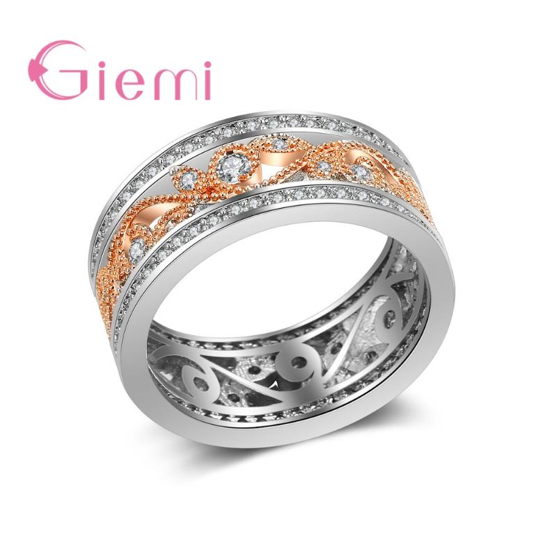 Cluster Rings Sumptuousness Rose Gold Color Width Finger For Women Men Super Shining Cubic Zirconia Stone Crystal Jewelry Present, Golden;silver
Cluster Rings Sumptuousness Rose Gold Color Width Finger For Women Men Super Shining Cubic Zirconia Stone Crystal Jewelry Present, Golden;silver