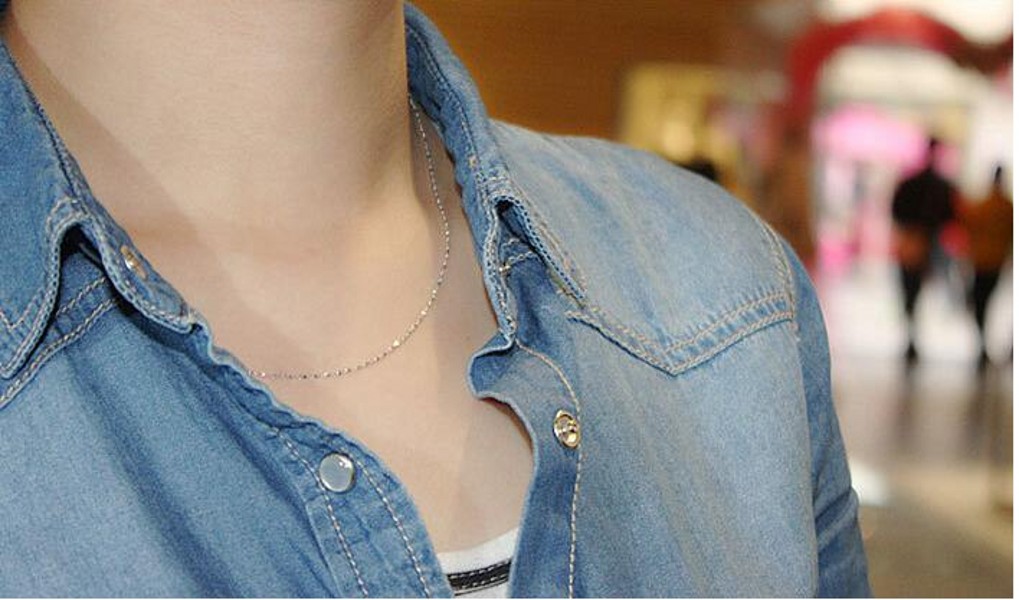 Sterg Sier Snowflake Necklace for Women - Sweet and Simple Jewelry Gift