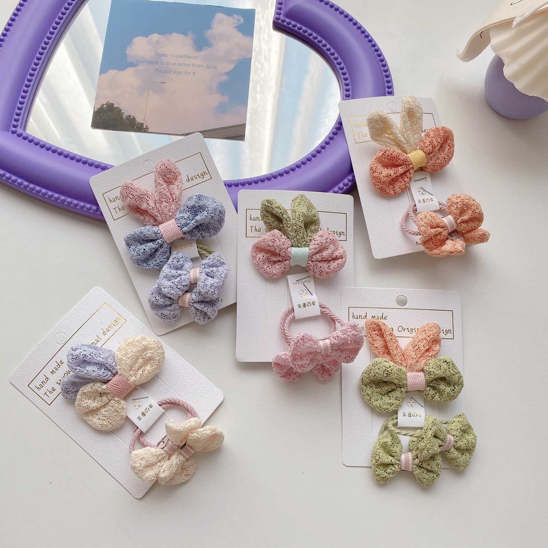 Hair Accessories Korean girl headdress Korean Princess bow hairpin baby hairband children's rubber band Headband, 1 blue hairpin hairring
Hair Accessories Korean girl headdress Korean Princess bow hairpin baby hairband children's rubber band Headband, 1 blue hairpin hairring