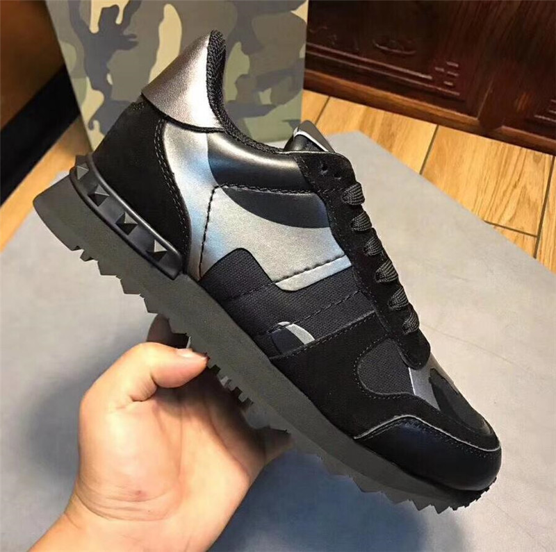 2021 Camouflage Sneakers Designers Women Men Studded Shoes Top Quality Rivets Mesh Fabric Styles Trainers With Box And Dust Bag, 10
2021 Camouflage Sneakers Designers Women Men Studded Shoes Top Quality Rivets Mesh Fabric Styles Trainers With Box And Dust Bag, 10