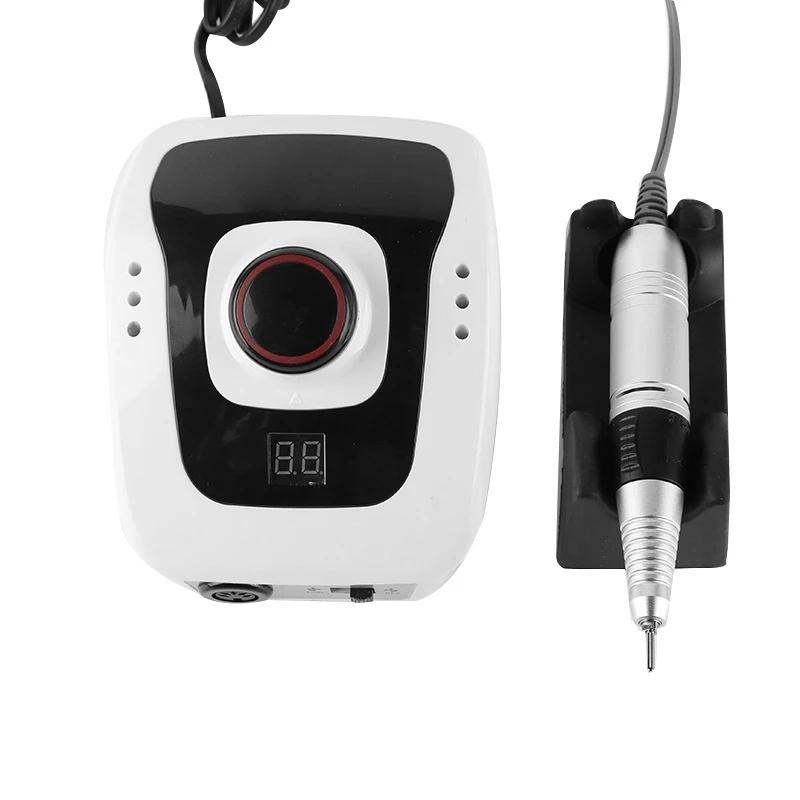 Nail Drill & Accessories 206A 35000RPM Nails Art Tool Handpiece Electric File Equipment Manicure Machine Set