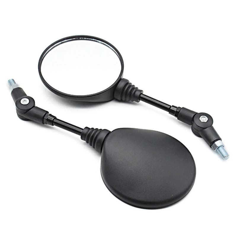 Motobike Foldable Round 10MM Scooter Rear Mirror Hand Tools Mirrors Motocross Bike Rearview Motorcycle Accessories Vehicle Tool