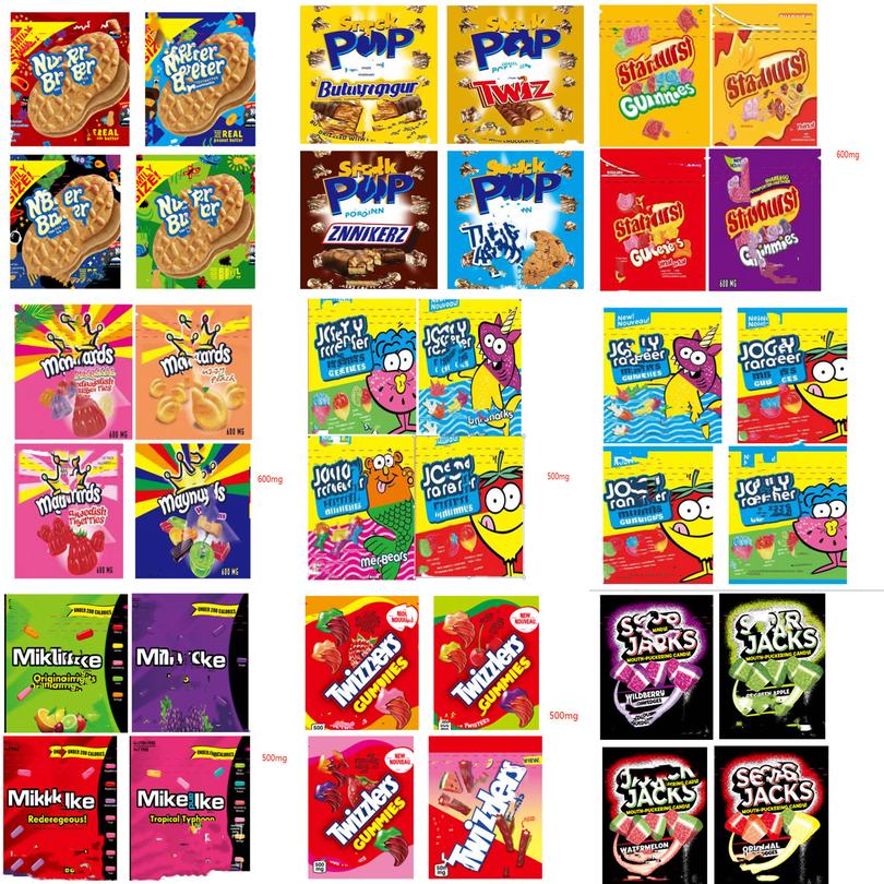 500mg Empty Edibles Packaging Bag Candy Gummy Twizzlers Jacks Joes Maynards Gummies Widberry Minis Red Rageous Swedish Betties Sures jllIdw
500mg Empty Edibles Packaging Bag Candy Gummy Twizzlers Jacks Joes Maynards Gummies Widberry Minis Red Rageous Swedish Betties Sures jllIdw