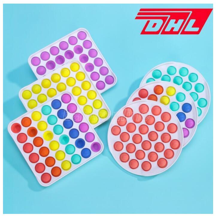 DHL 3-7 delivery ! Multicolor Push It Fidget Toy Colorful ABS Sensory Toys Rainbow Bubble Anxiety Stress Relief Stuff For Kids Children
DHL 3-7 delivery ! Multicolor Push It Fidget Toy Colorful ABS Sensory Toys Rainbow Bubble Anxiety Stress Relief Stuff For Kids Children