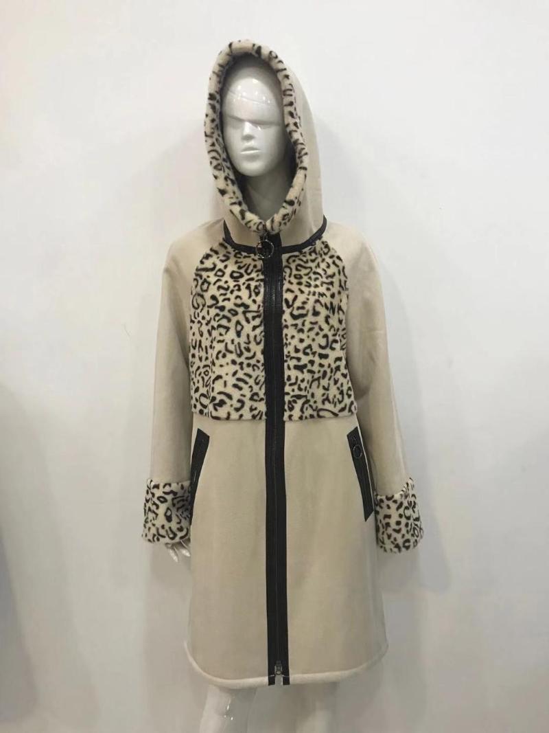 Women's Fur & Faux AMSIIKE Coat Mink Wool Female 2021 Spring Long Fashion Sheer Leopard Outerwear, Black
Women's Fur & Faux AMSIIKE Coat Mink Wool Female 2021 Spring Long Fashion Sheer Leopard Outerwear, Black
