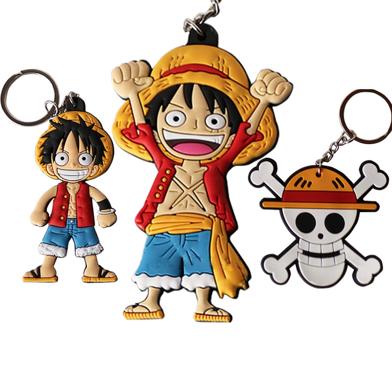 2019 One Piece Men/Women Keychain Car Ring Double Sided Key Chain PVC Pendant Anime Accessories Cartoon Key Ring Cute Keyring, Silver
2019 One Piece Men/Women Keychain Car Ring Double Sided Key Chain PVC Pendant Anime Accessories Cartoon Key Ring Cute Keyring, Silver